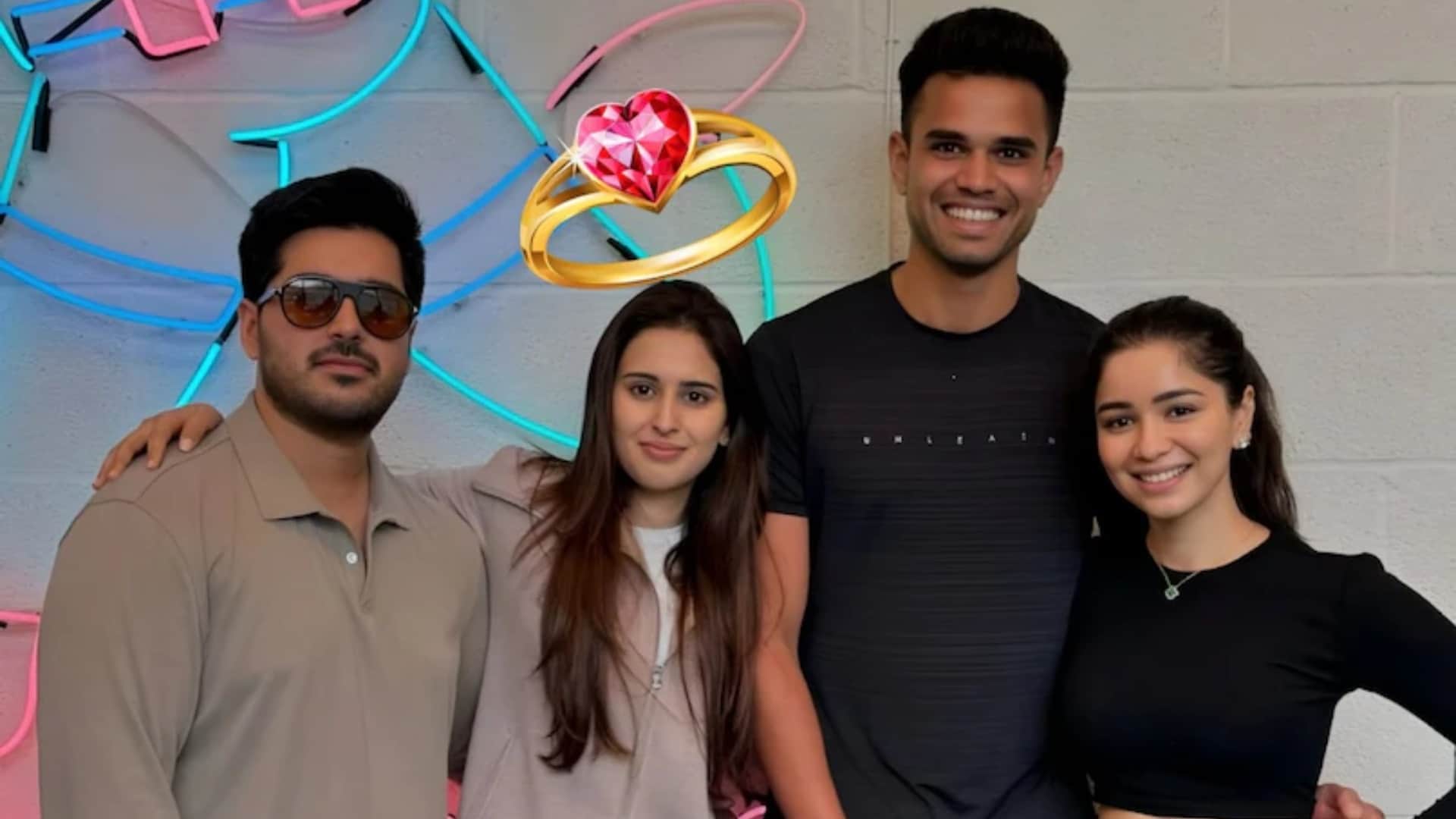 Who is Saaniya Chandok linked to Arjun Tendulkar Engagement Know All About Her Profile