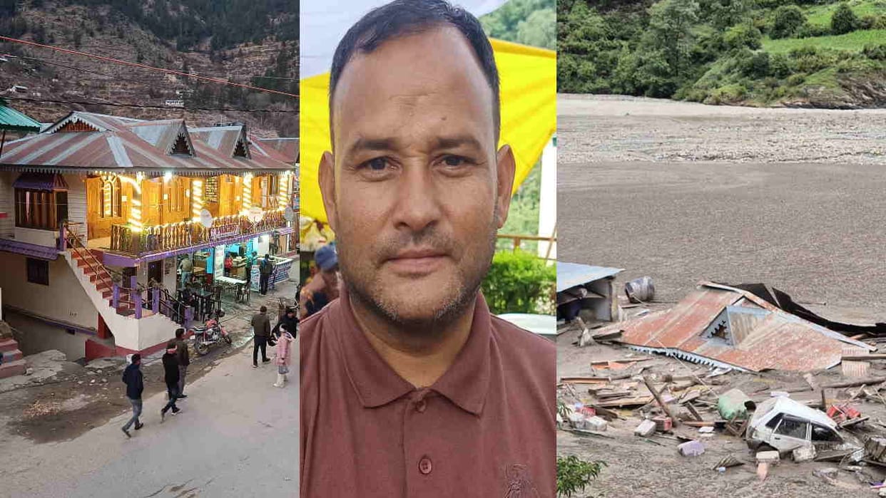 Uttarkashi Disaster Hotelier Sanjay witnessed three disasters said furious form Kheer Ganga most terrifying