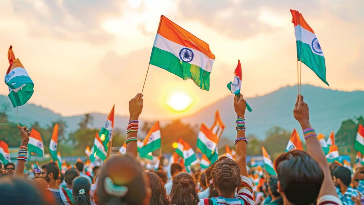Independence Day 2025 humanity in the fervor of celebration Freedom law constitution, all these are for whom?
