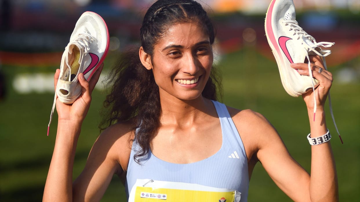 Ankita Dhyani sets new national record in womens 2000m steeplechase