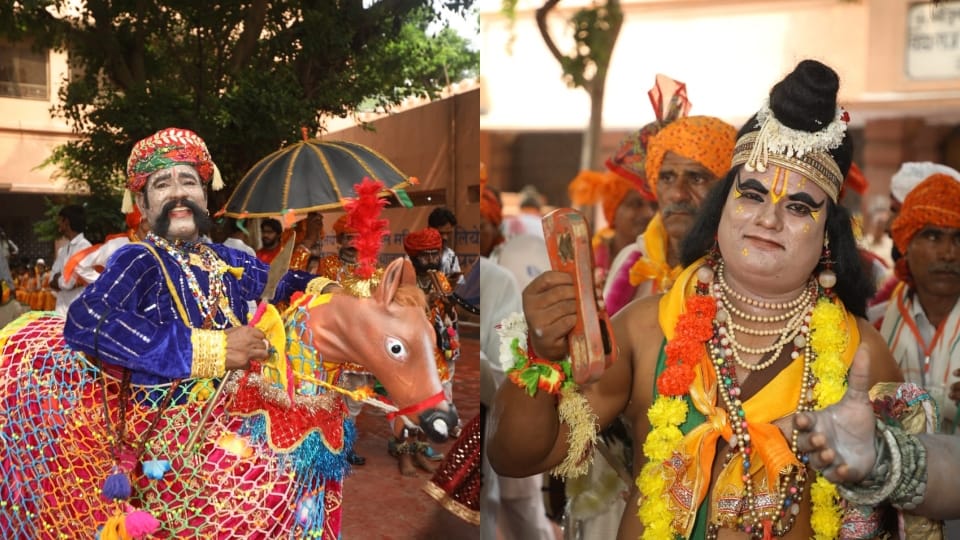 Amazing supernatural and unimaginable scenes seen in Mathura CM Yogi participate in birth anniversary