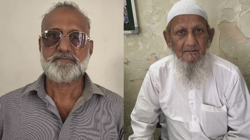 Partition Chaudhary of Burail brought Muslim families from Derabassi camp shelter in homes