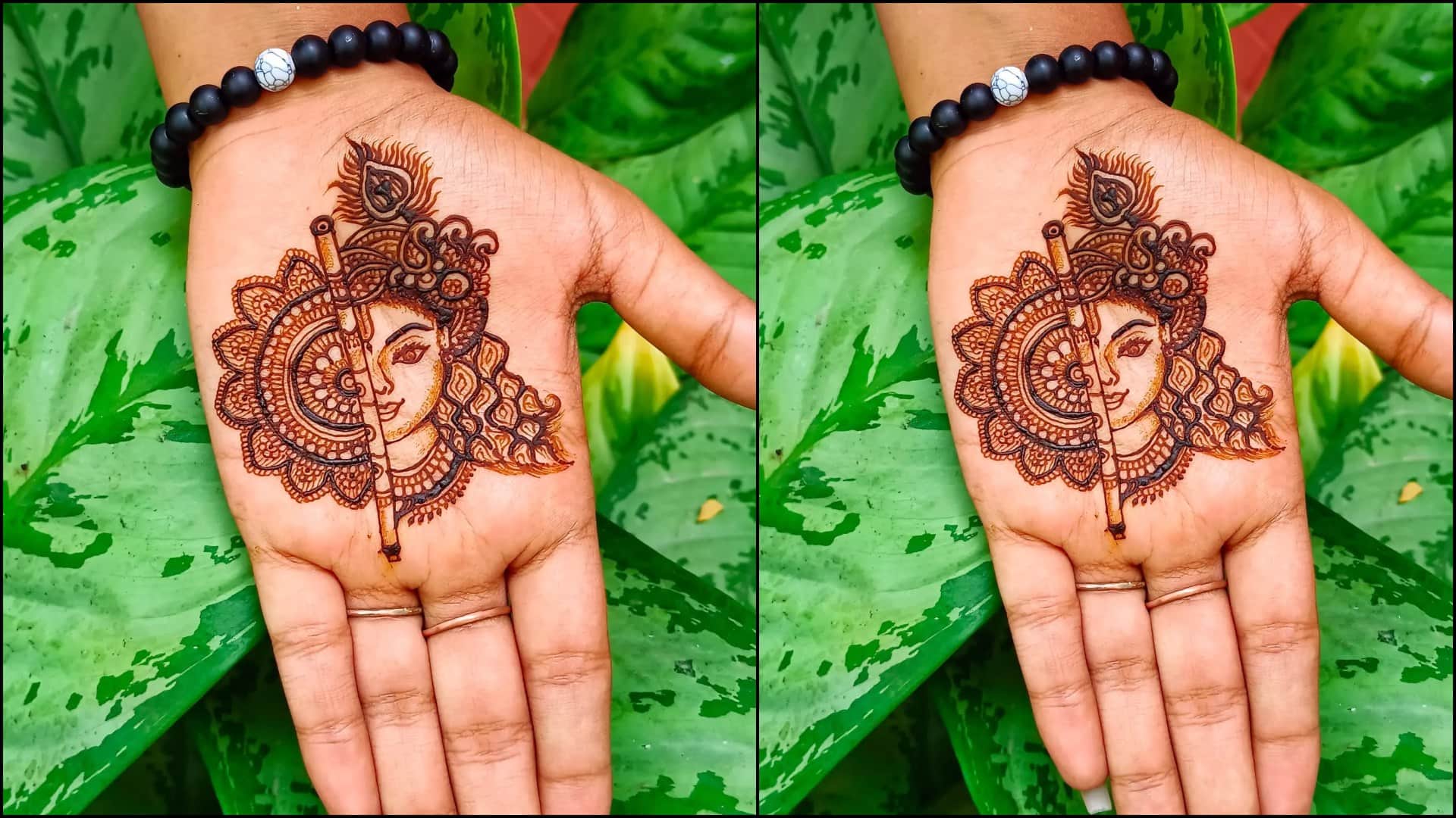 Janmashtami Special Mehndi Design Try These Latest Krishna Name Mehndi Designs