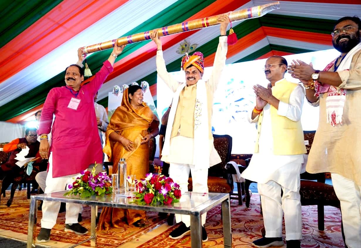 MP News: CM said- Lord Balram is the father of agricultural culture in India, the farmers and soldiers of the