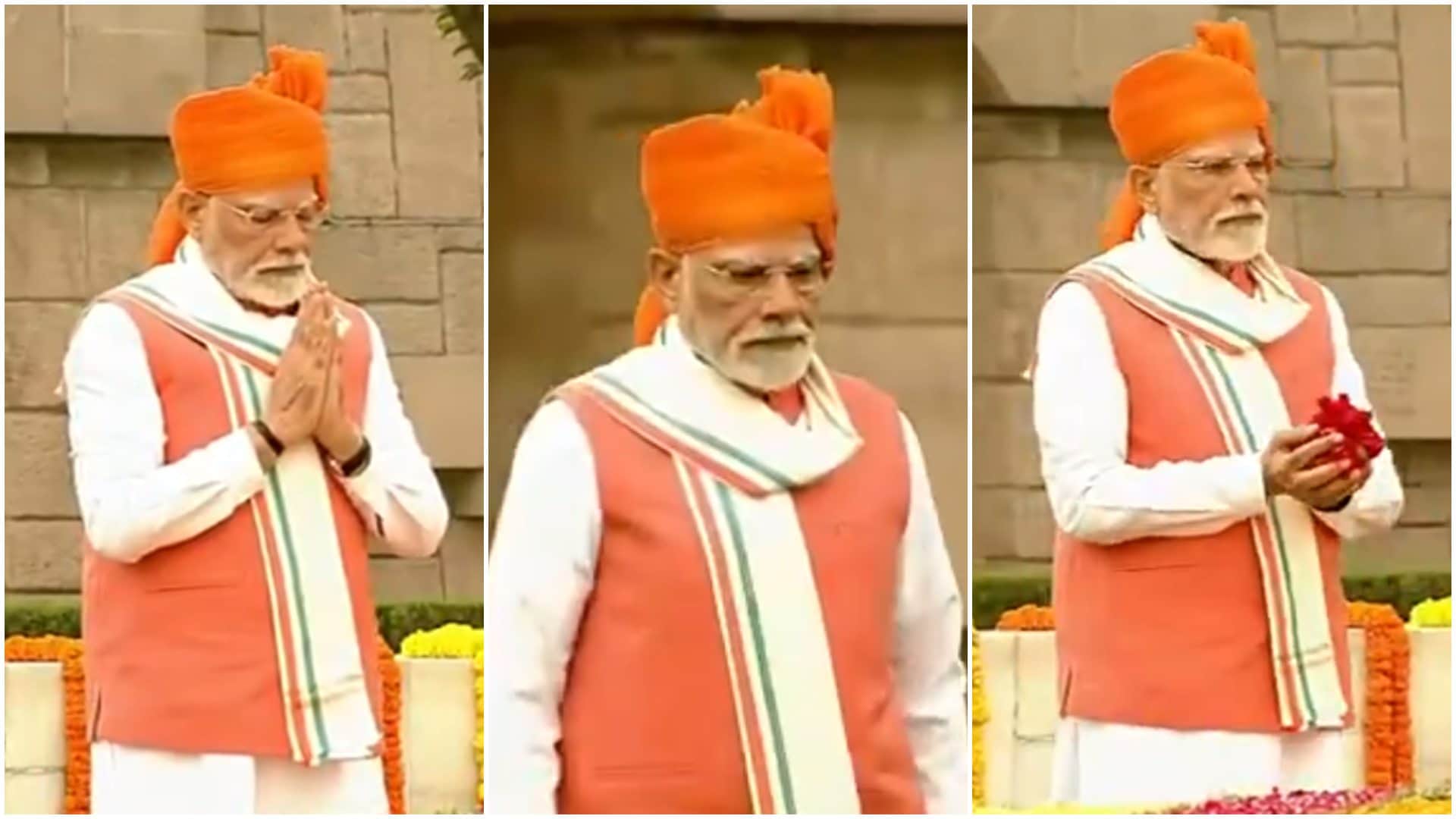 PM Modi Look On 79th Independence Day 2025 Celebration On-red-fort-delhi
