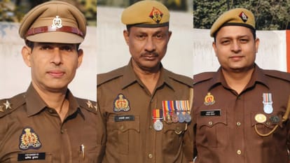 Bareilly SP Traffic Mohammad Akmal receives DGP commendation medal on independence day