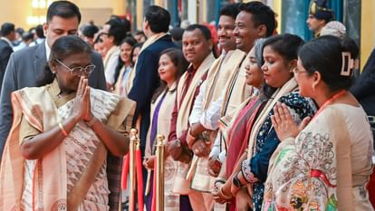 President Murmu hosts 'At Home' at Rashtrapati Bhavan; PM Modi, service chiefs attend