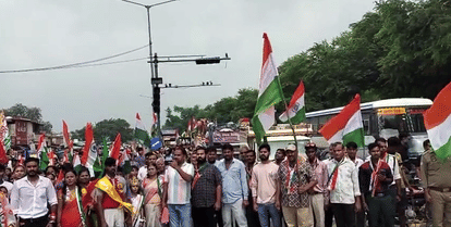 Amar Ujala Maa Tujhe Pranam National Anthem On Independence Day 2025 In Agra Up News