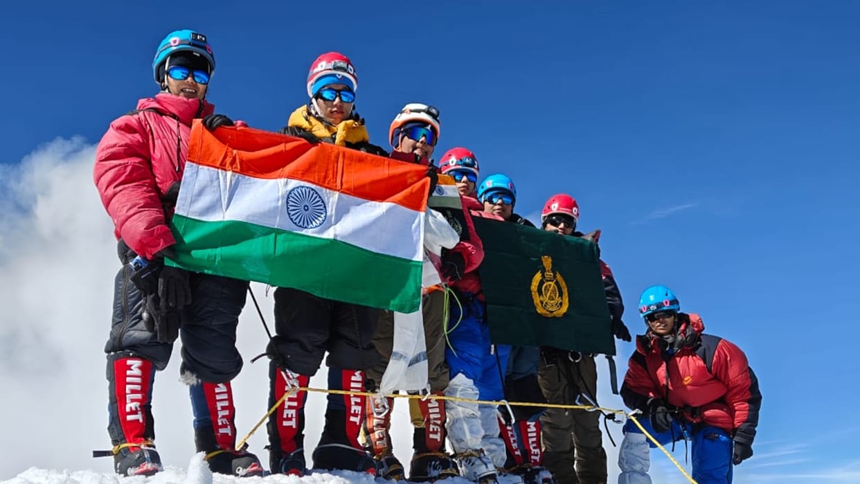 ITBP created history with the first ever women mountaineering expedition on Mount Nun in Kargil