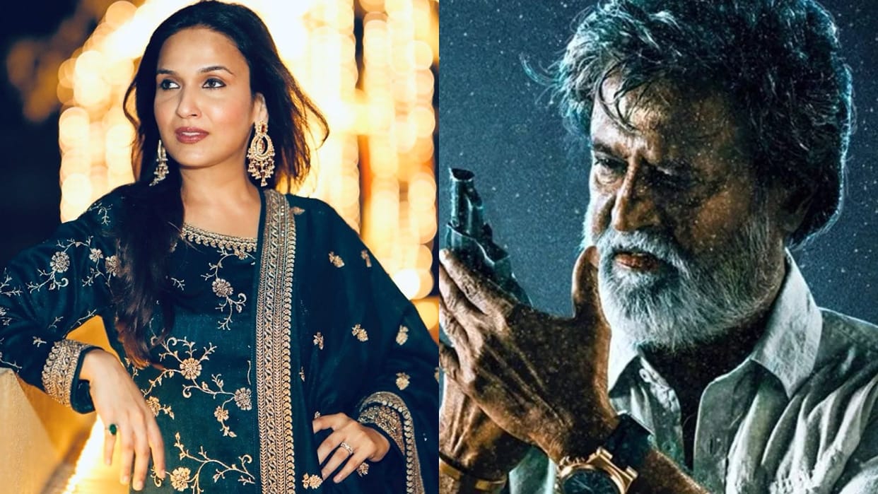 Rajinikanth daughter soundarya wishes him for completing 50 years in cinema