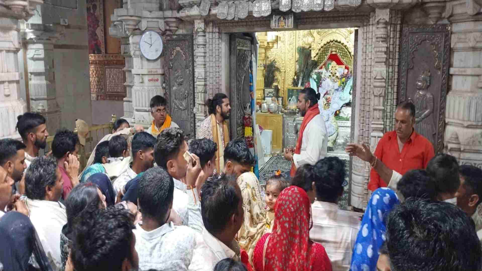 सांवलियाजी सेठ का दरबार।