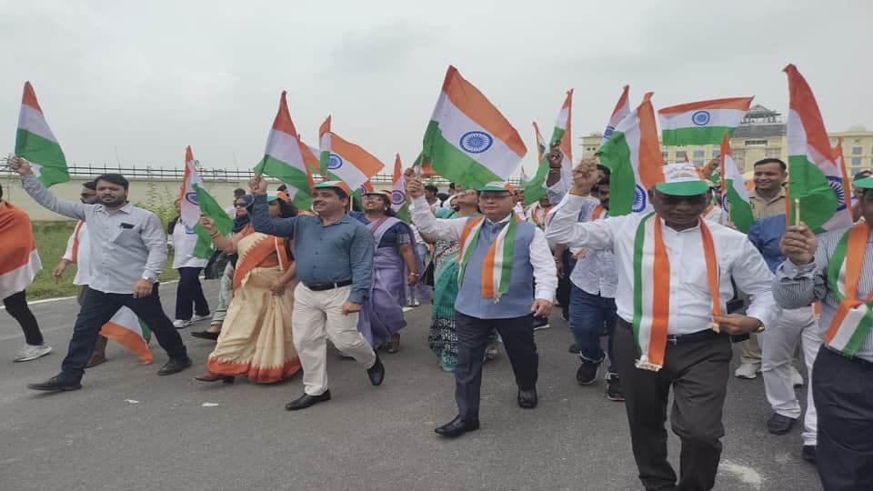 Independence Day celebrated in Raja Mahendra Pratap Singh University Aligarh
