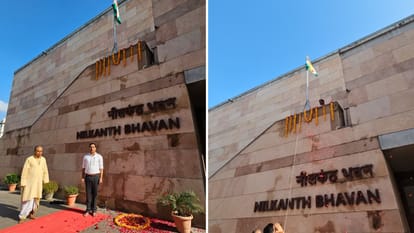 Independence Day 2025 Flag hoisting took place with pride Jana-Gana Mana echoed in varanasi
