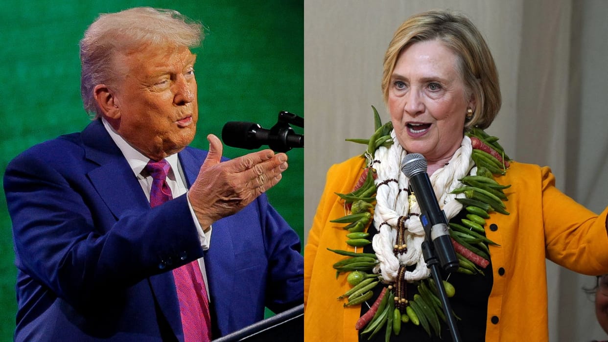 US Hillary Clinton said I will nominate Trump for Nobel Peace Prize if he ends Ukraine war News In Hindi