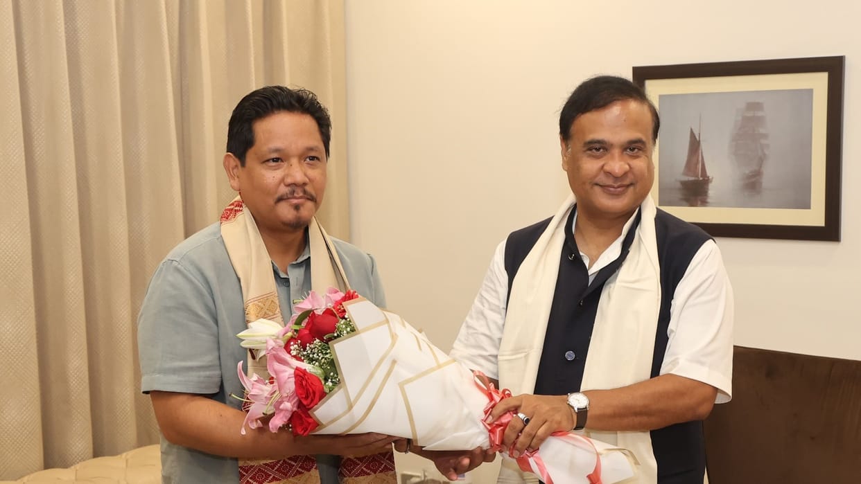 Meeting of Chief Ministers of Assam-Meghalaya in Guwahati discussed many issues including border dispute