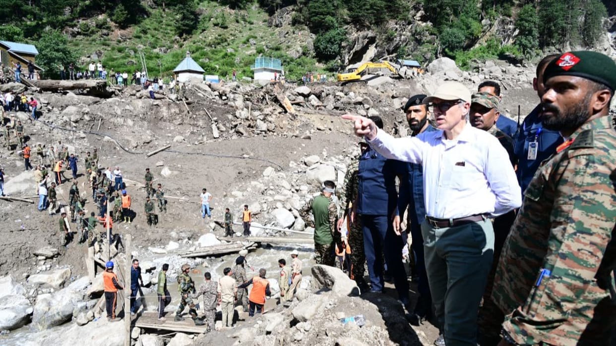 disaster in Kishtwar took away the land of 38 farmers of Chishoti village, destroying the homes of 14.
