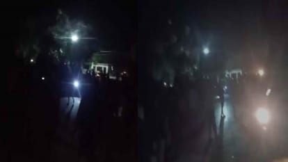 ruckus in Etah Before Janmashtami firing spread panicvillagers chased away the police