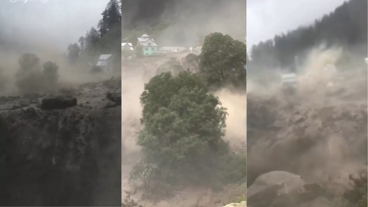 Videos viral on social media devastation caused by cloudburst in Chishoti of Kishtwar blood-soaked bodies