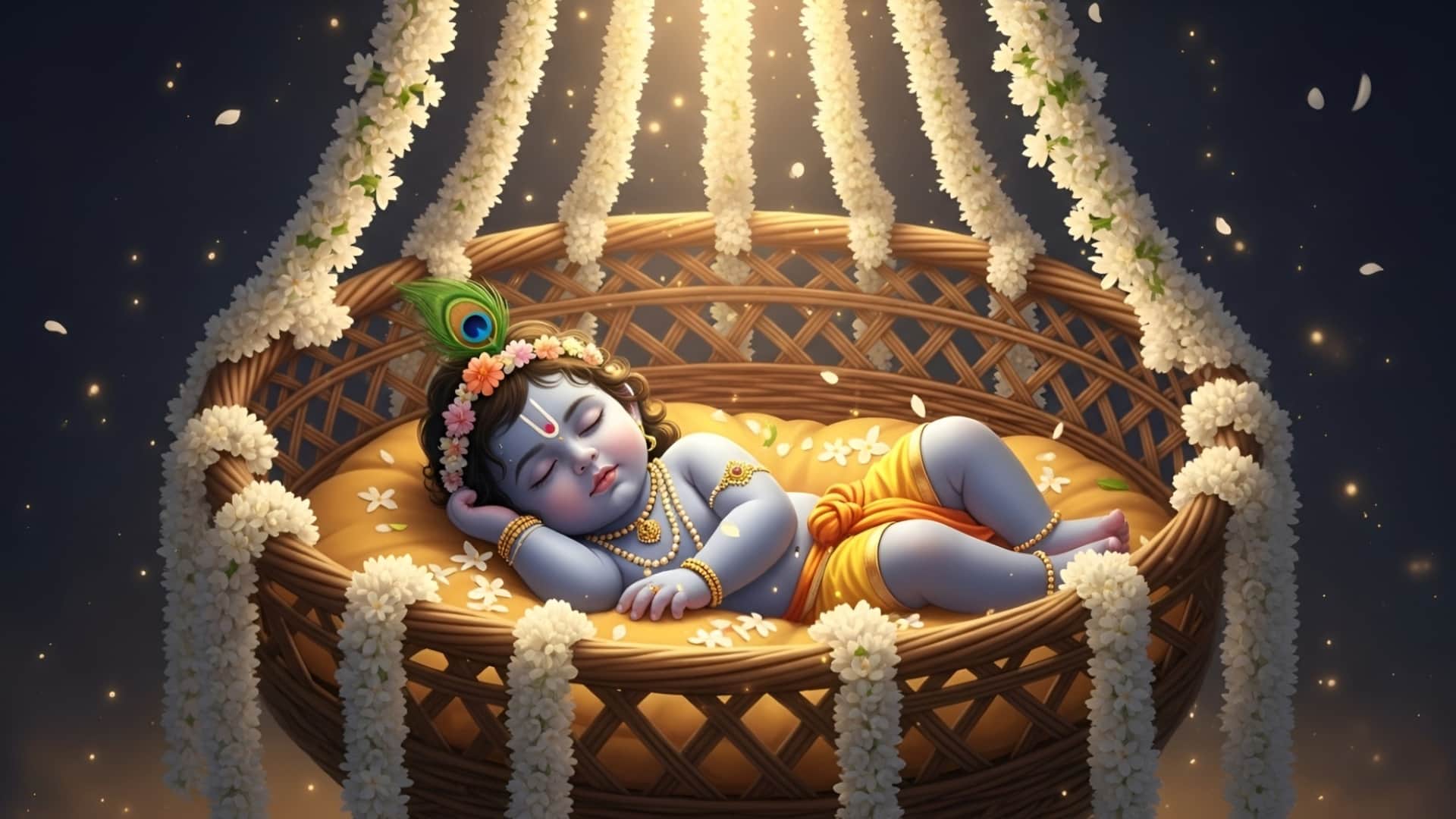 how to decorate krishna jhula at home on krishna janmashtami 2025