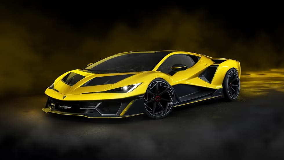 Lamborghini Fenomeno Supercar The Ultimate V12 Beast Unleashed at Monterey