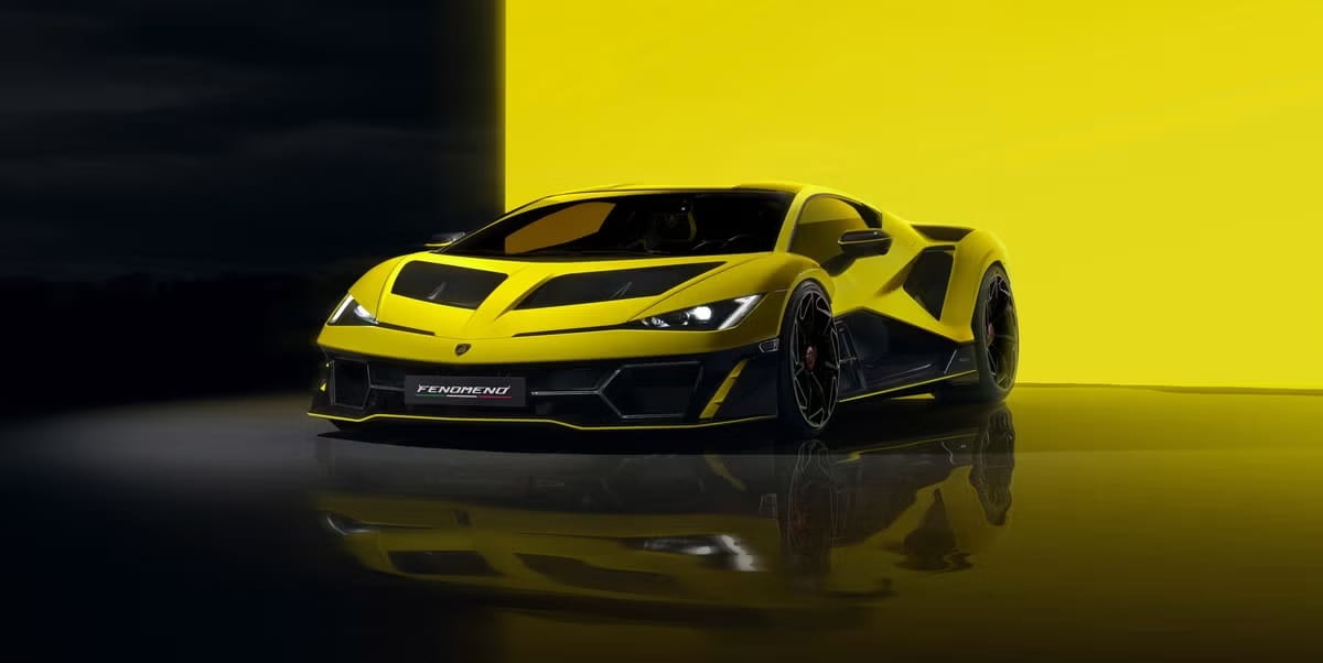Lamborghini Fenomeno Supercar The Ultimate V12 Beast Unleashed at Monterey