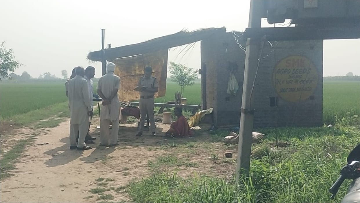 Labourer murdered in Fatehabad: Attacked with a sickle on the neck, son had eloped with the married woman