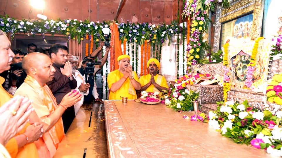 CM gave big hint regarding Shri Krishna birthplace in Mathura on Shri Krishna Janmashtami