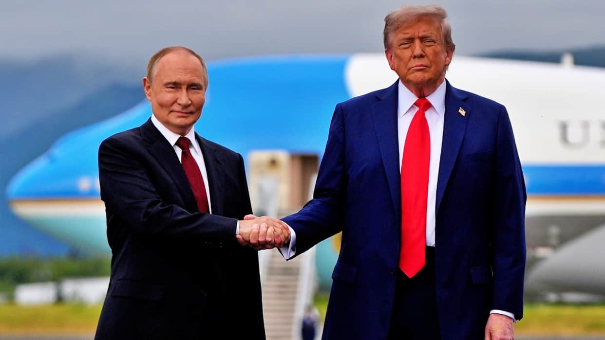 Donald Trump meeting Vladimir Putin expressed hope for peace in Alaska Russia Ukraine conflict