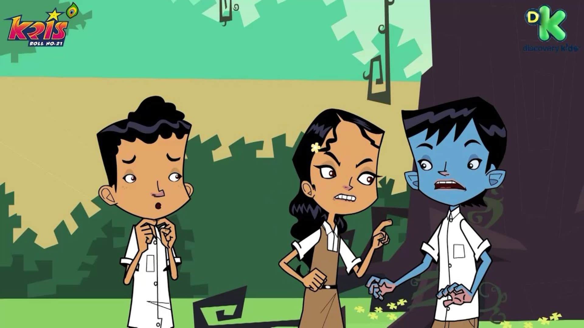Janmashtami Specil Animated shows on Krishna Roll No 21 Little Krishna Kisna Krishna Balram