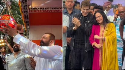 Krishna Janmashtami 2025: Sanjay Dutt participate in Dahi Handi celebration video viral