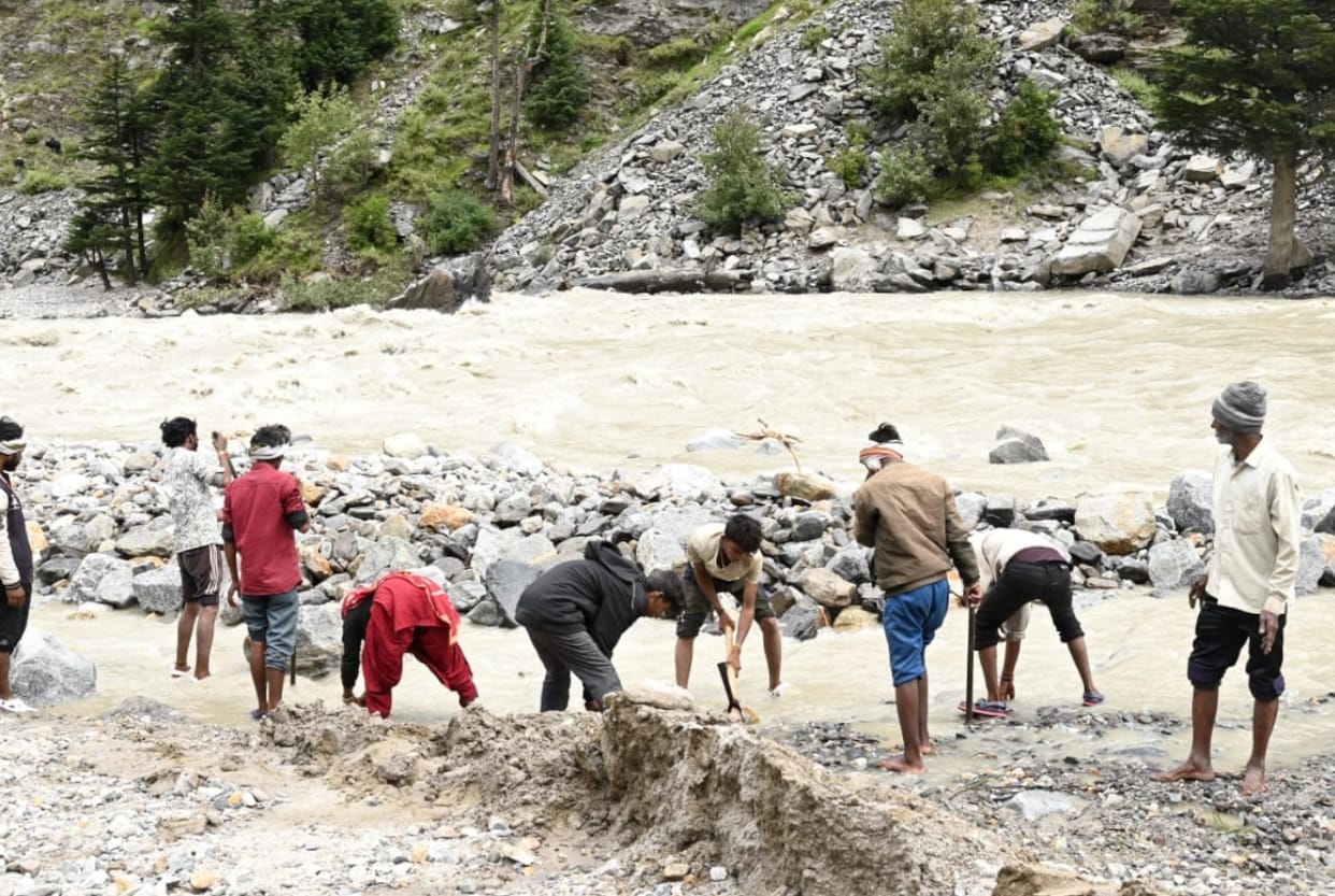 Uttarkashi Dharali Disaster Water was drained from lake but danger remains