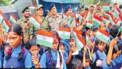 Chhattisgarh: For the first time after independence, the tricolor was hoisted in 29 villages of Bastar