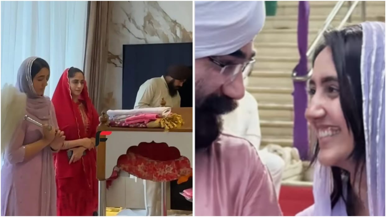bigg boss 19 ashnoor kaur hunar hali gurudwara visit contestant rumours