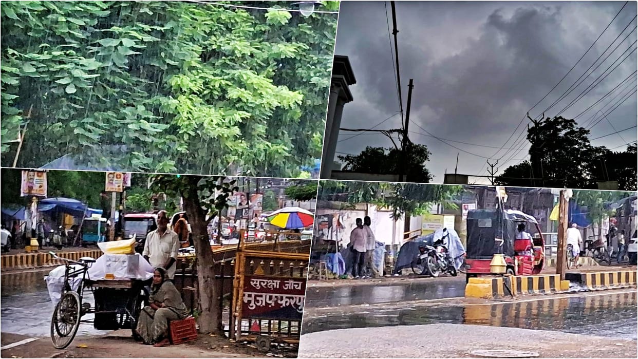 Bihar Weather: Relief from strong winds and rain after humid heat, then weather became pleasant