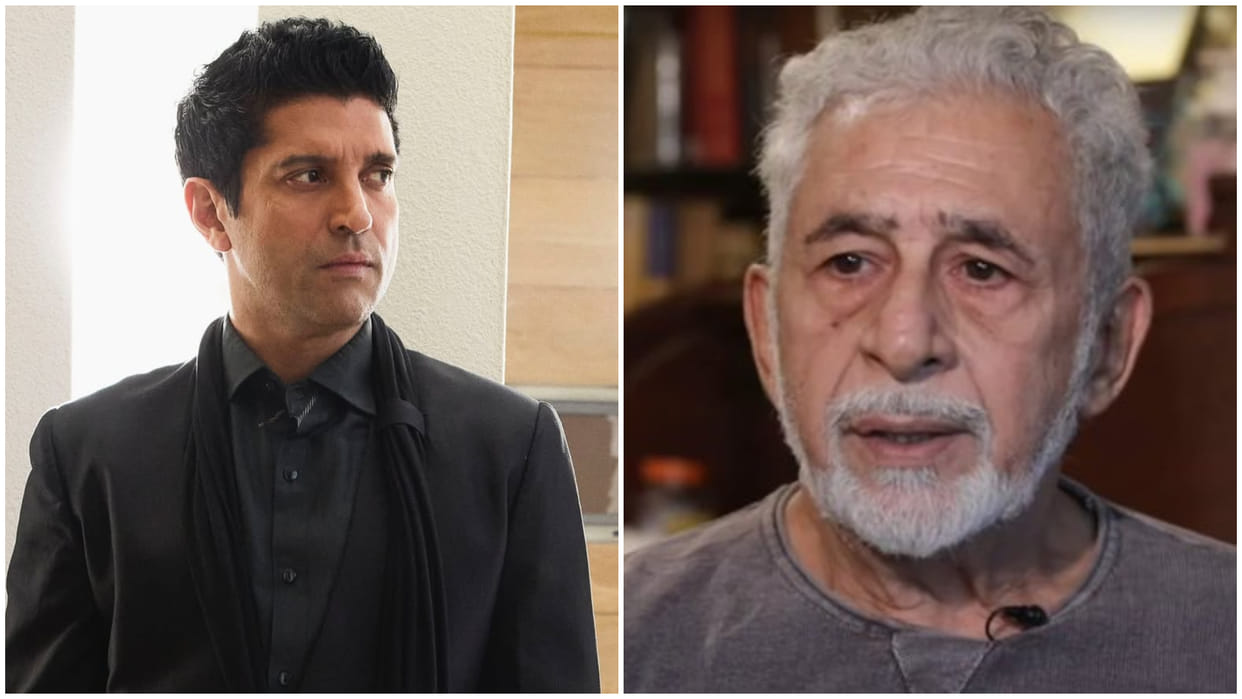 Farhan Akhtar Says Legendary Actor Naseeruddin Shah Did Not Respect Know Why He Said This