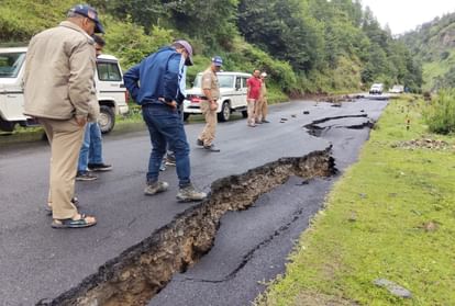 Uttarkashi News About 200 meters of Gangotri Highway submerged in Tehri Dam Lake