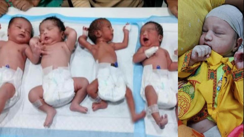 Children were born in hospitals on Janmashtami