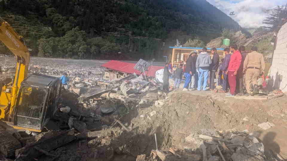 Uttarkashi Disaster miracle happened Maa Raj Rajeshwari was found safe under the seven feet debris