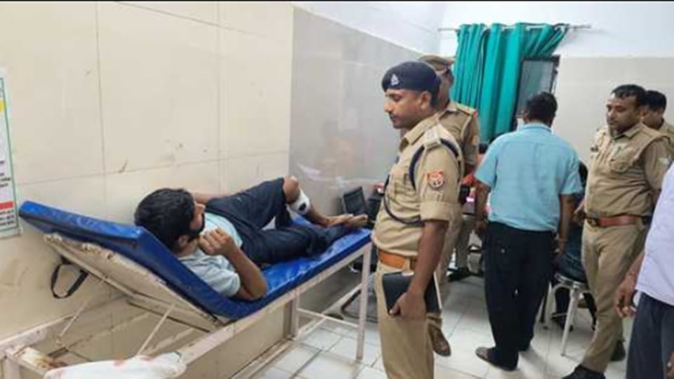 Three accused of cow slaughter arrested in encounter, one shot in the leg