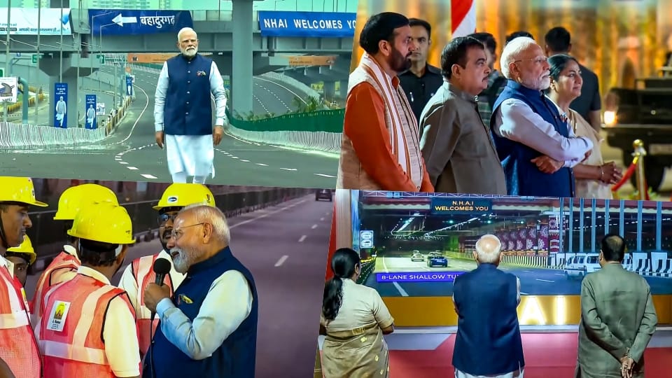 ₹11000 करोड़ की सौगात:pm बोले- पहले फाइलों में, अब जमीन पर होता है काम ...