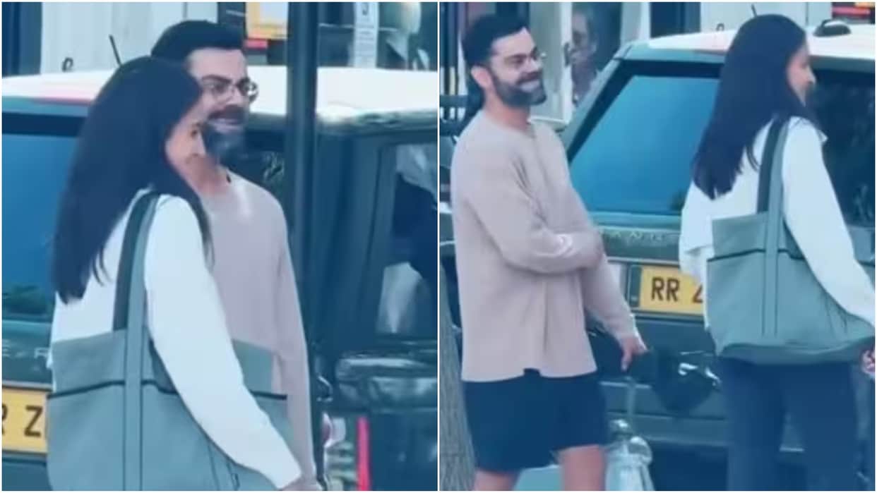 virat kohli anushka sharma london walk viral video fans reactions
