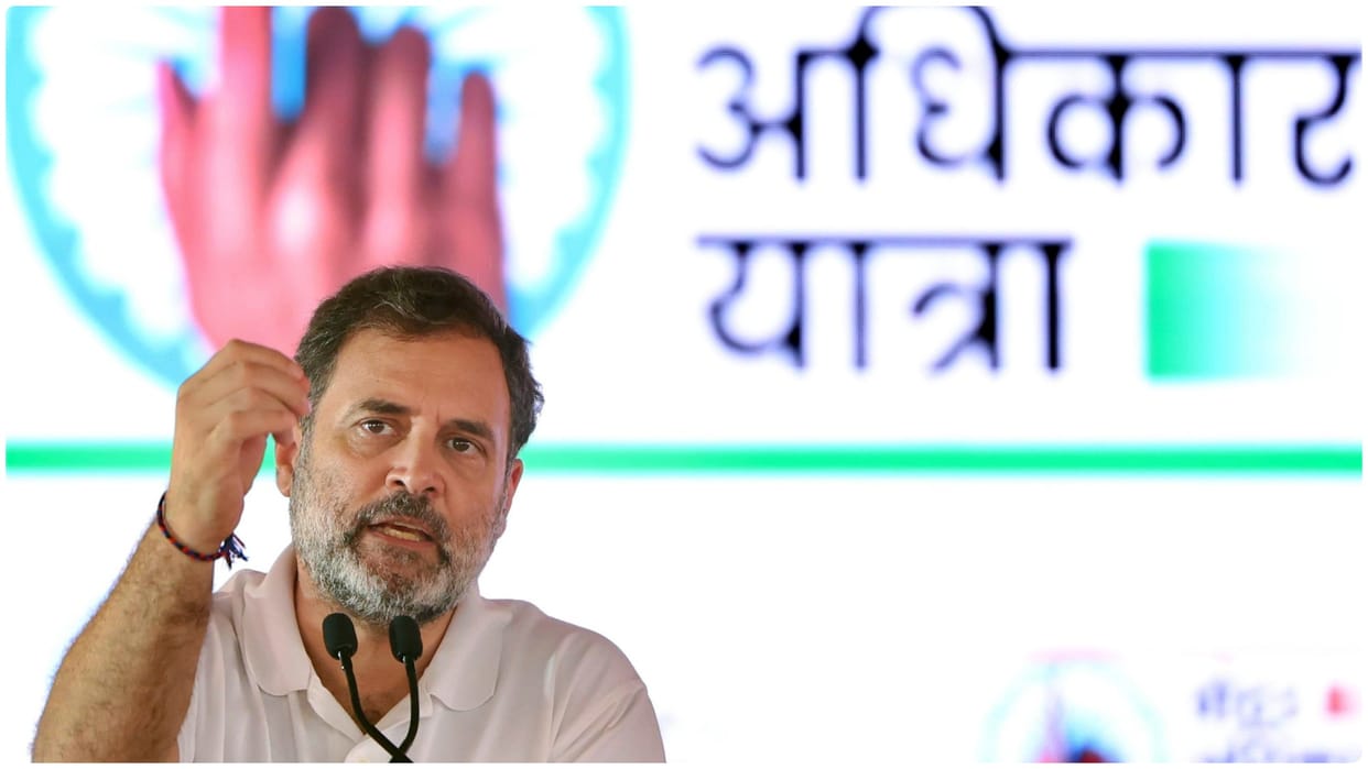 Rahul Gandhi again targeted BJP over vote chori issue