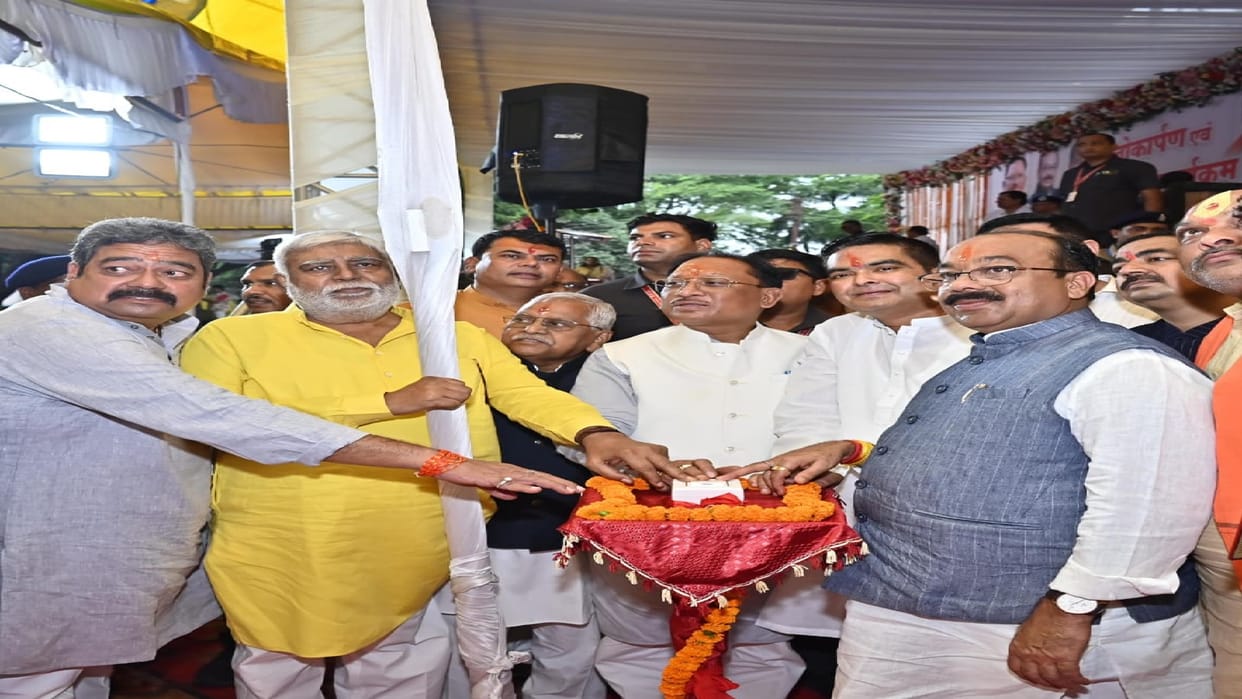 CM Sai gave development works worth more than 241 crores to Bhilai, Said on State Capital Region