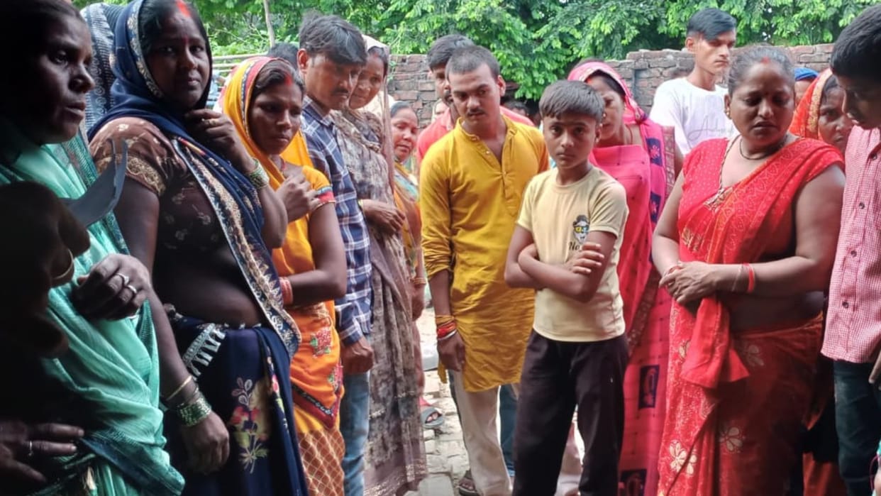 Mother consumed poison along with her three sons one died other is in critical condition in jaunpur