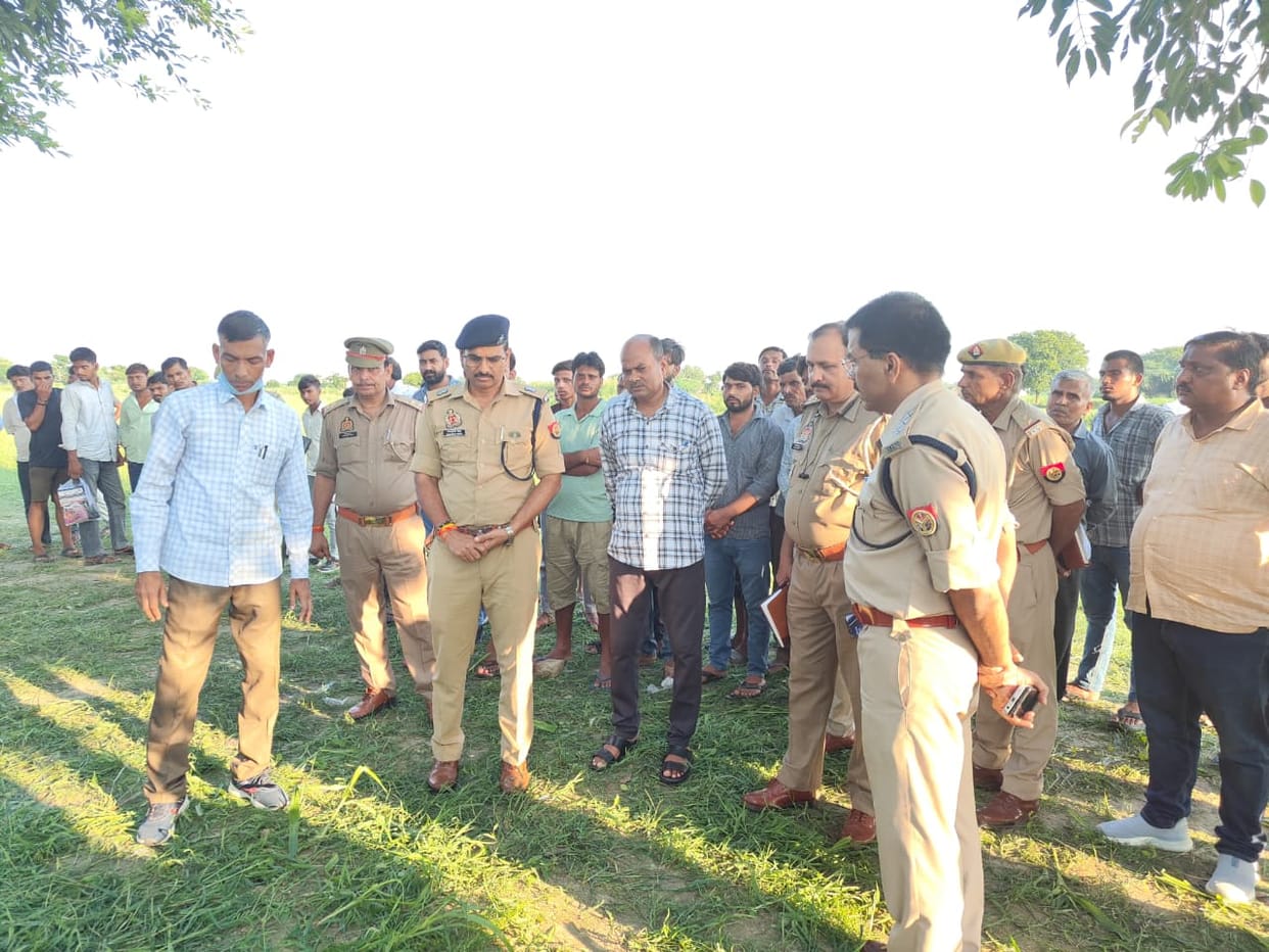 driver was shot and his body was thrown in field