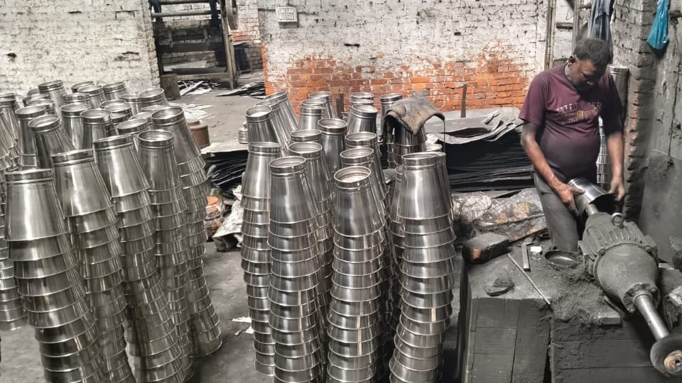 Jagadhari utensils are in demand abroad too, orders for Diwali already started