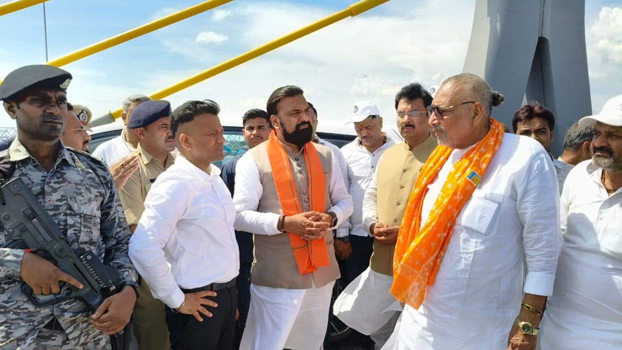 Bihar News: PM Modi will inaugurate Simaria Sixlane Ganga Bridge, Deputy CM took stock of the preparations