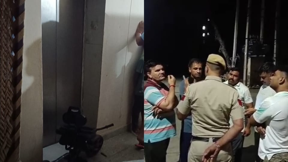 Two-year-old son of a female constable died after getting stuck in lift of Sonipat Police Line