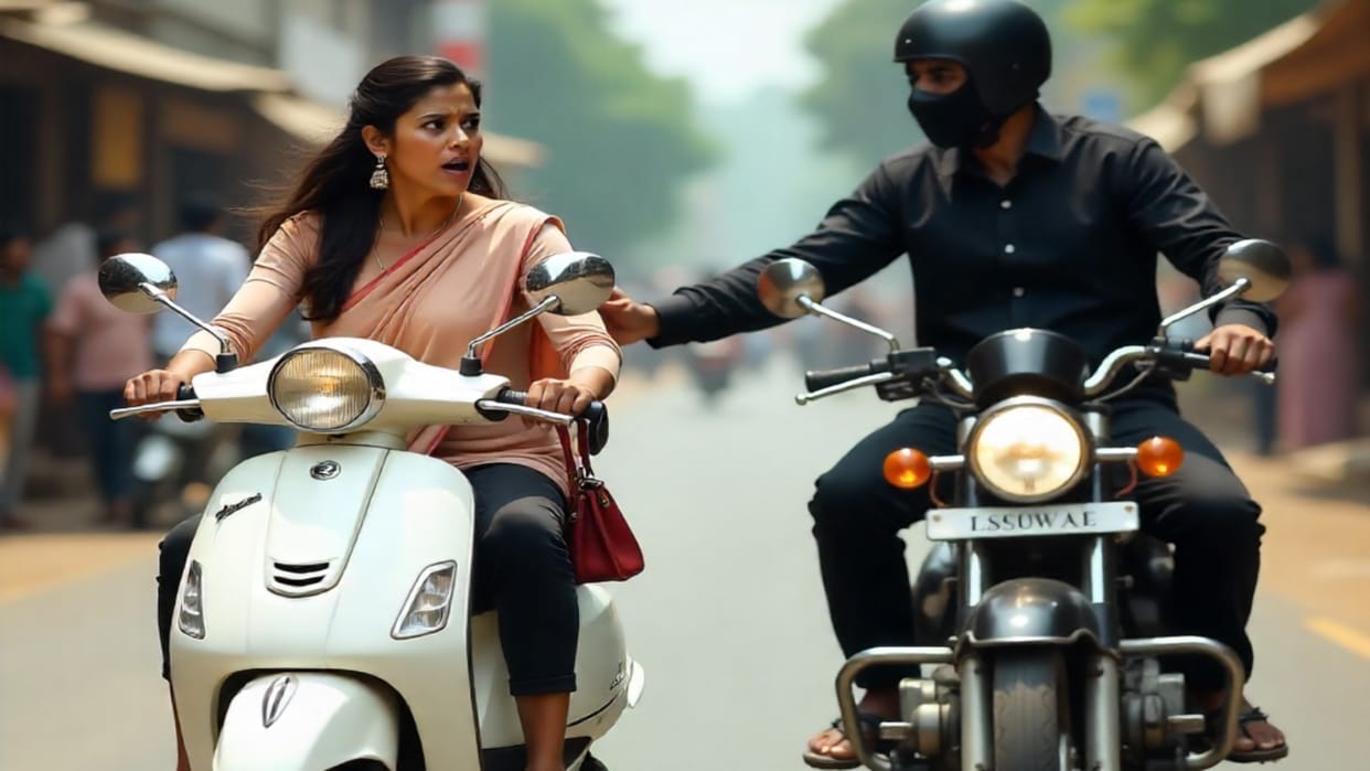 Bhopal News: Miscreants snatched the purse of CRPF jawan's wife from a moving scooter