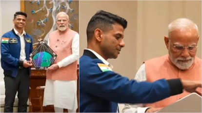 PM Modi Shubhanshu Meet: पीएम मोदी और शुभांशु के बीच क्या बात हुई? वीडियो साझा कर प्रधानमंत्री ने खुद बताया Prime Minister Narendra Modi wonderful conversation with Shubhanshu Shukla Do watch